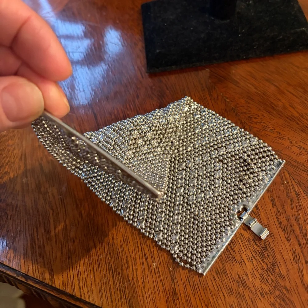 Liquid Metal Elegant Silver Beaded Bracelet - Picture 8 of 10